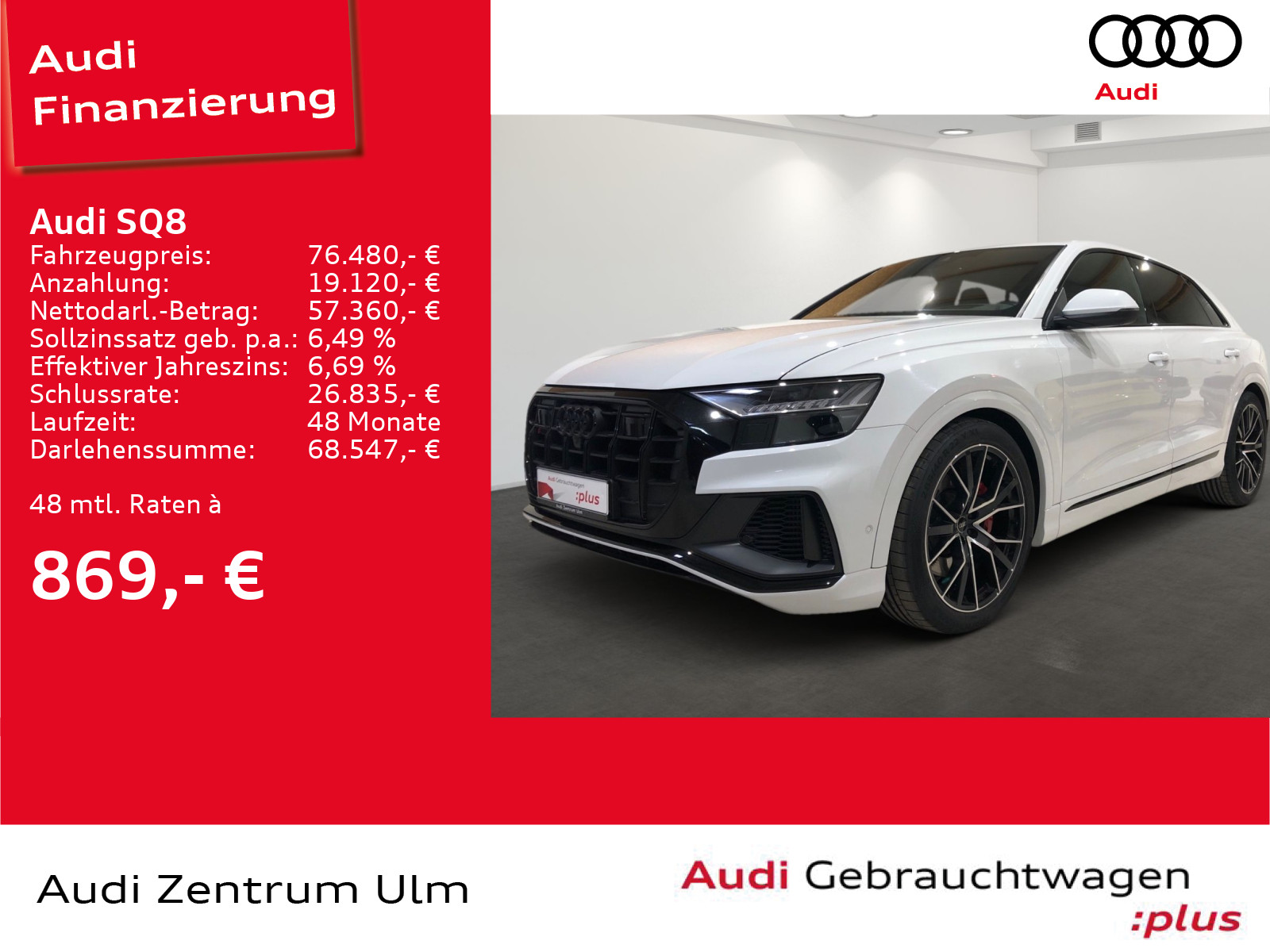SQ8 TFSI AHK BUSINESS MATRIX HEAD-UP
