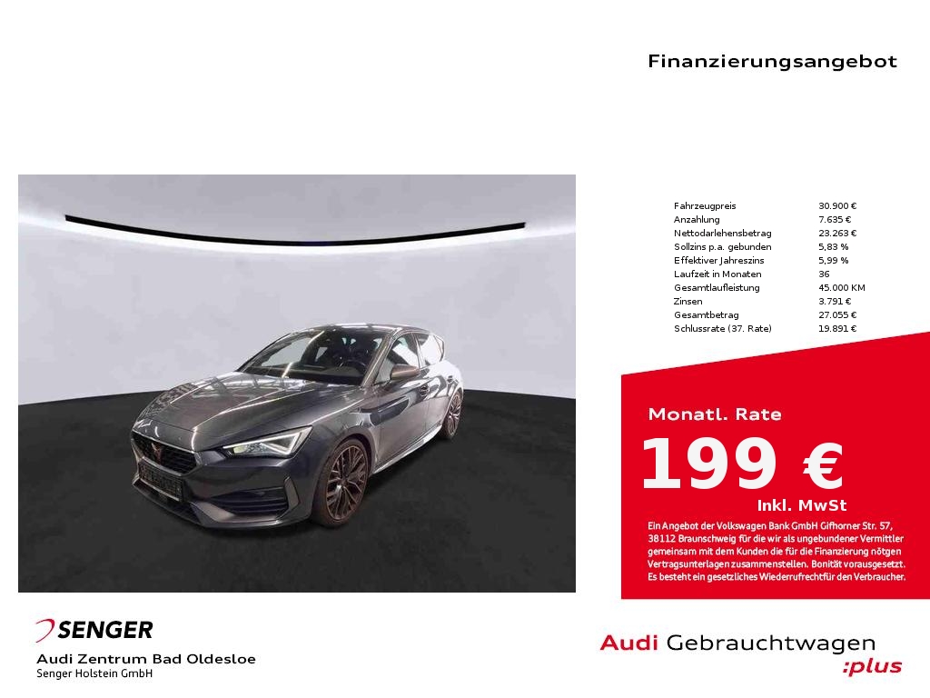 CUPRA Leon 2.0 TSI VZ Beats