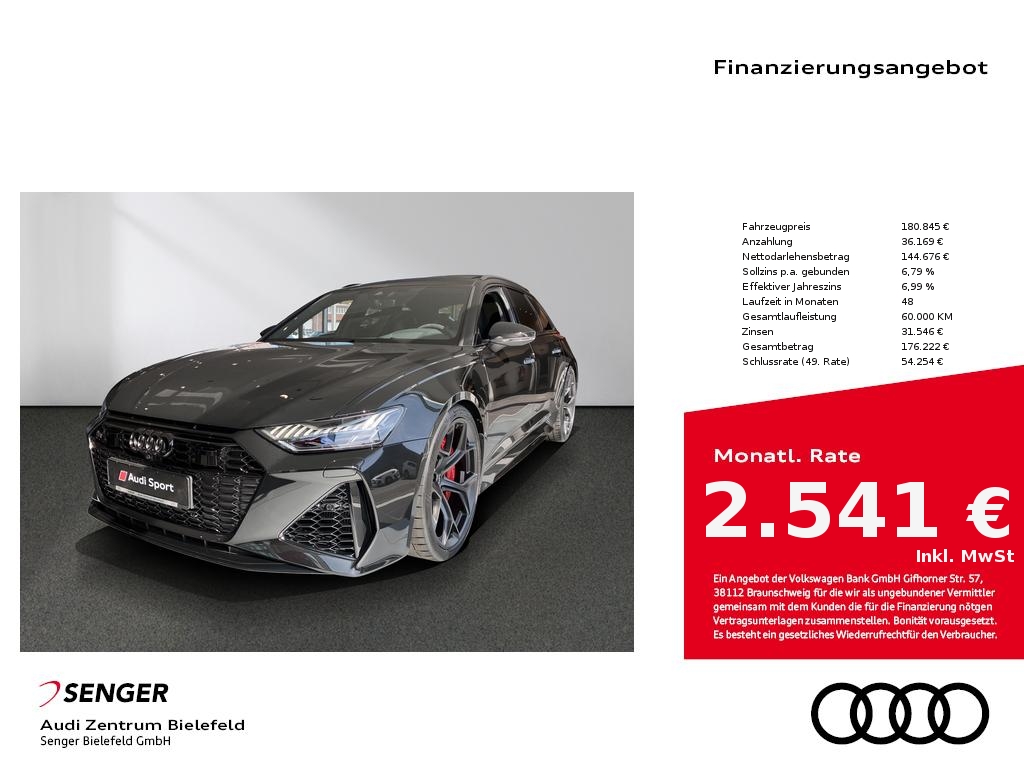 Audi RS6 Avant performance