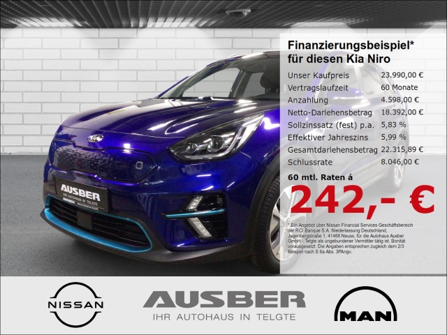 Niro e-Spirit Leder 3-phasig AHK 204PS