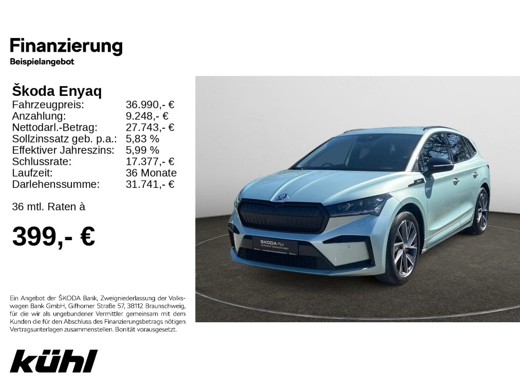 Skoda ENYAQ iV 80 Sportline