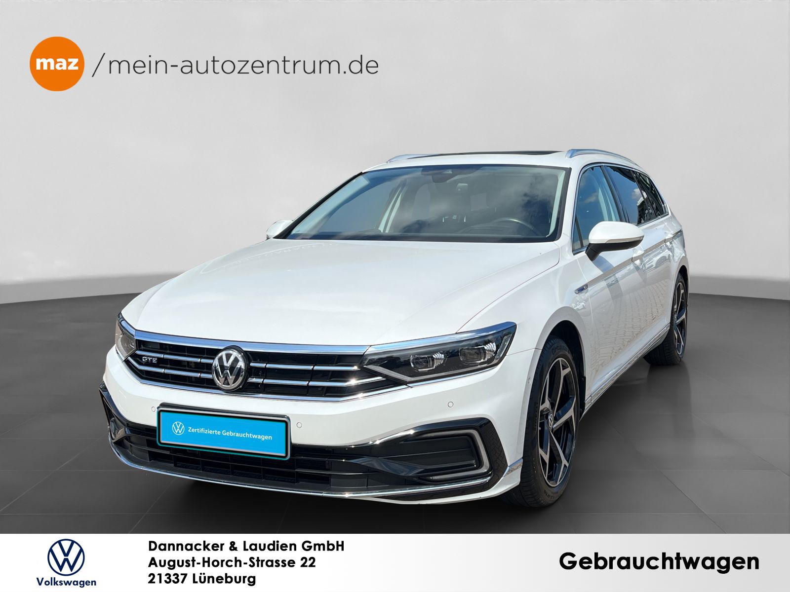 Passat Variant 1.4 TSI Hybrid GTE R-Line Alu Matrix-LED Leder AHK Pano Dynaudio Kamera Navi