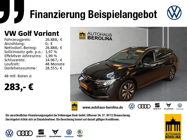 Golf VIII Variant 1.0 eTSI Move DSG *PANO*ACC*
