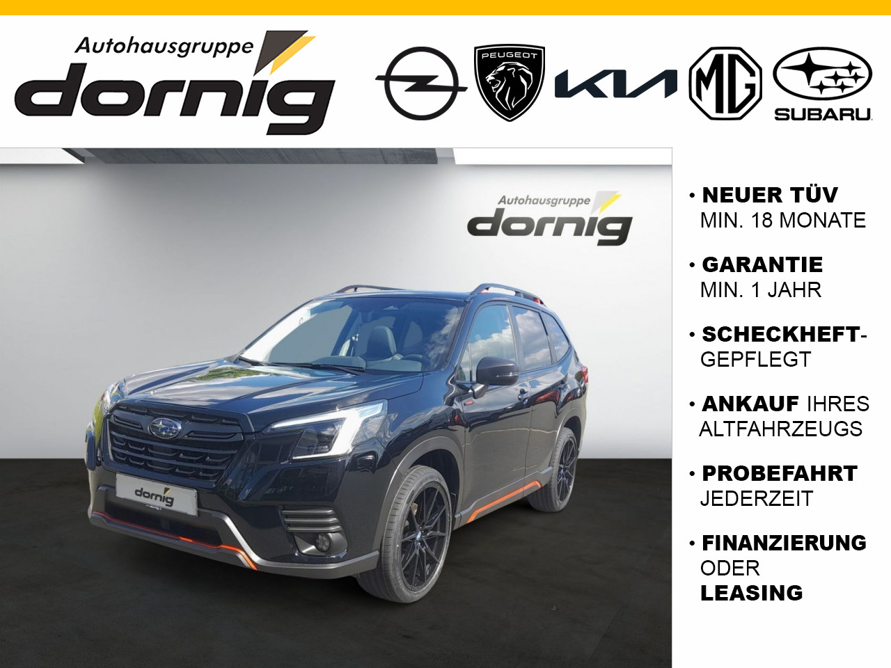 Forester Edition Exclusive Cross, AHK