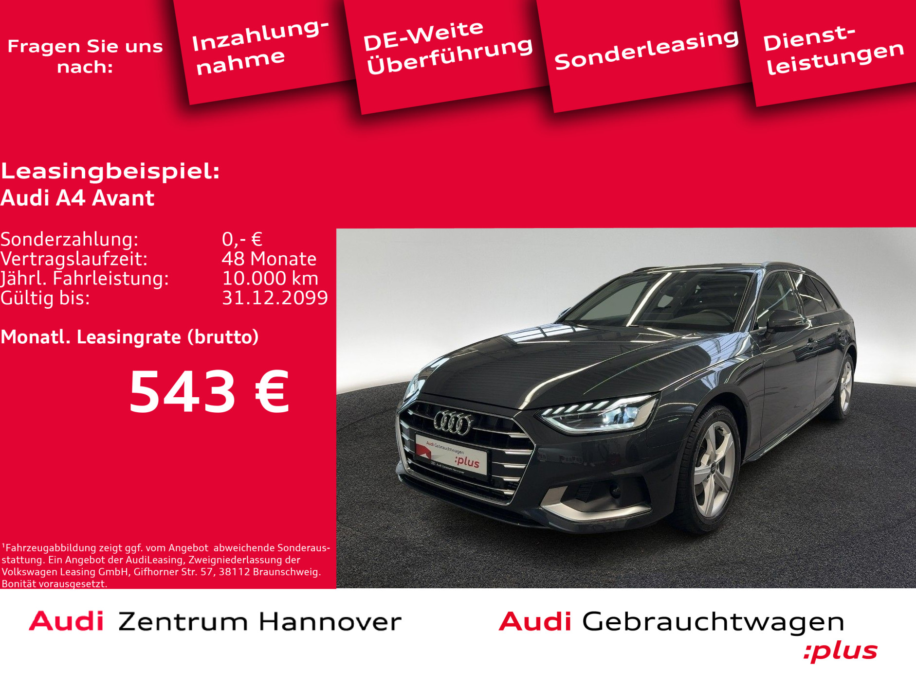 A4 Avant advanced 35 TFSI AHK LED Kemera Navi