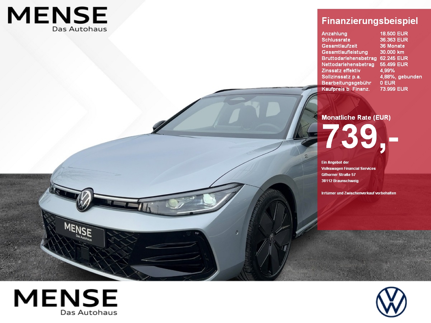 Passat TDI R-Line Signature AHK Pano Leder Navi