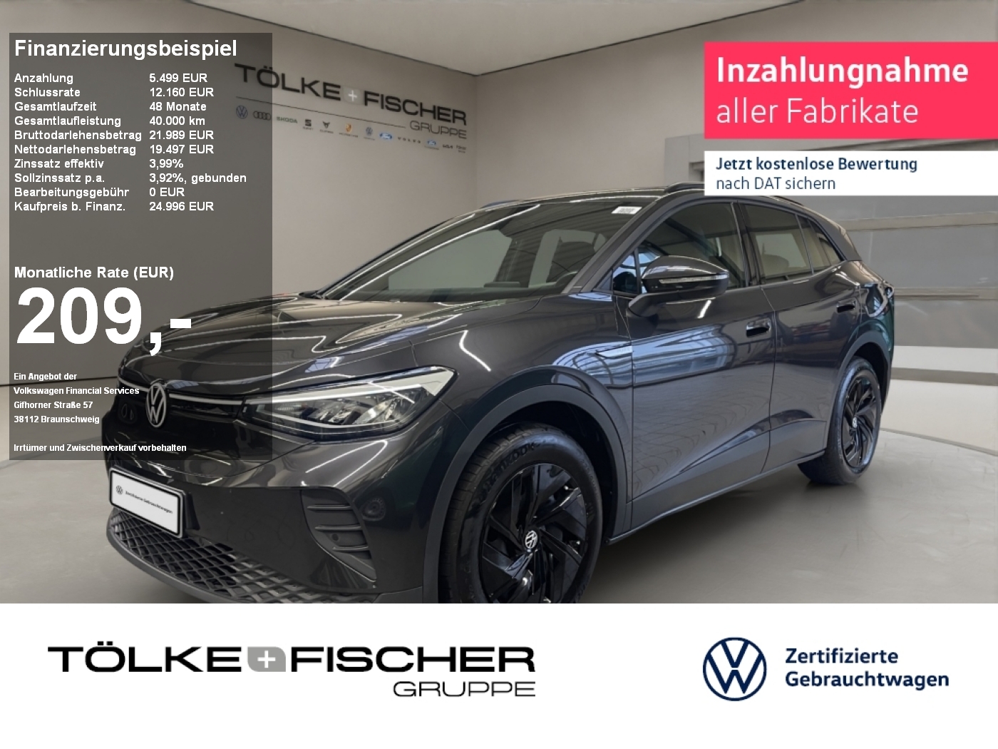 Volkswagen ID.4 Pure Performance W ParkAss