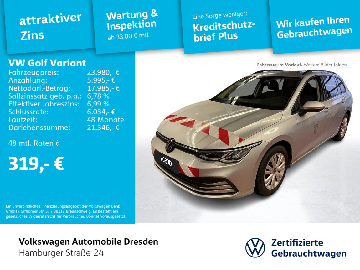 Volkswagen Golf Variant 1.0 TSI Golf VIII Life