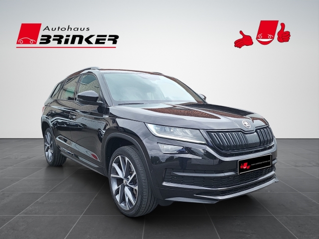 Kodiaq Sportline 4x4 2.0 TSI DSG EU6d AD StandHZG AHK El. Panodach Navi Digitales Cockpit