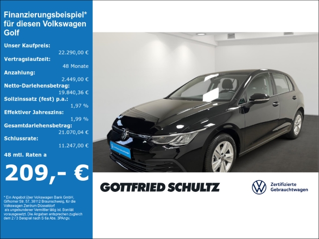 Golf 2.0 TDI Life Navigation Sitzheizung