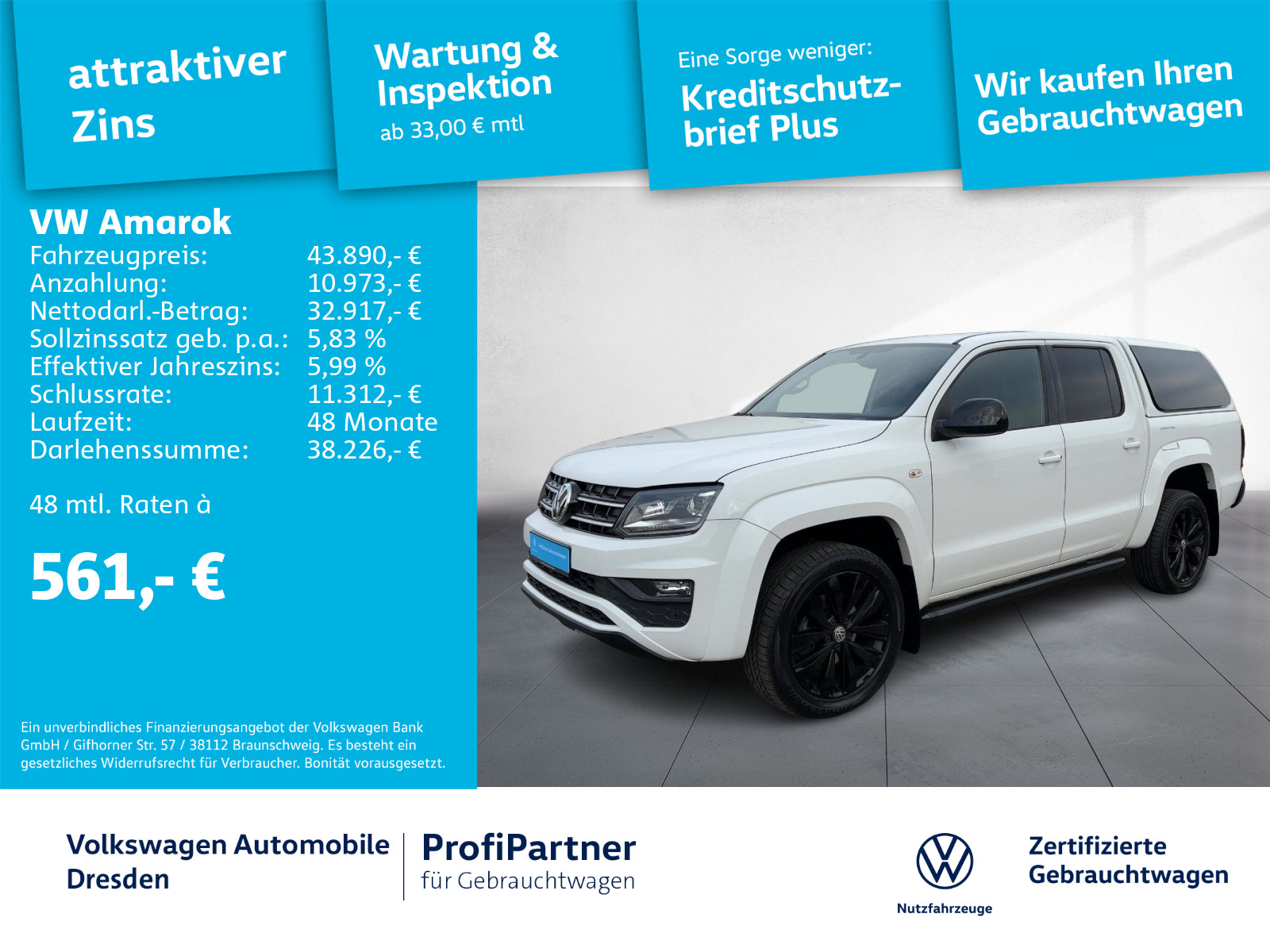 Amarok Aventura V6 4M NAV XEN STH AHZV HARDTOP