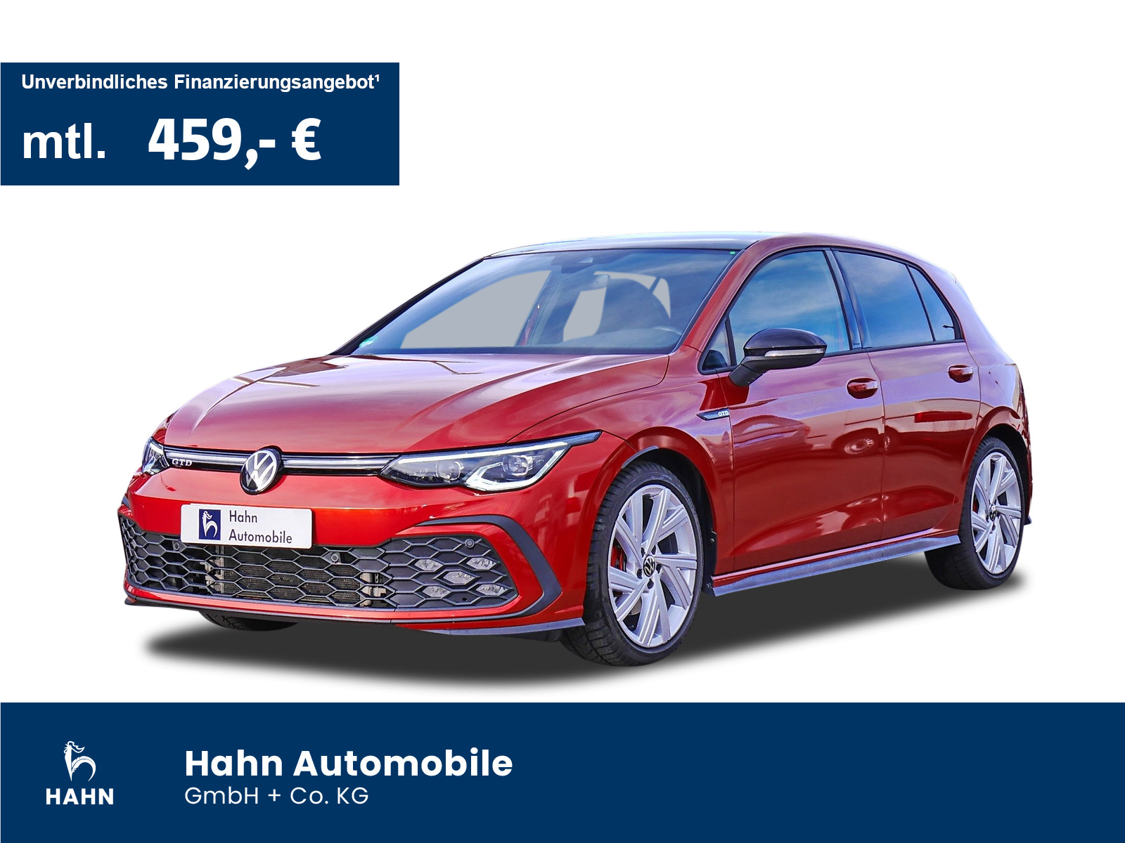 Golf GTD 2,0TDI 147kW DSG BLACK NAVI IQ PANO 19"