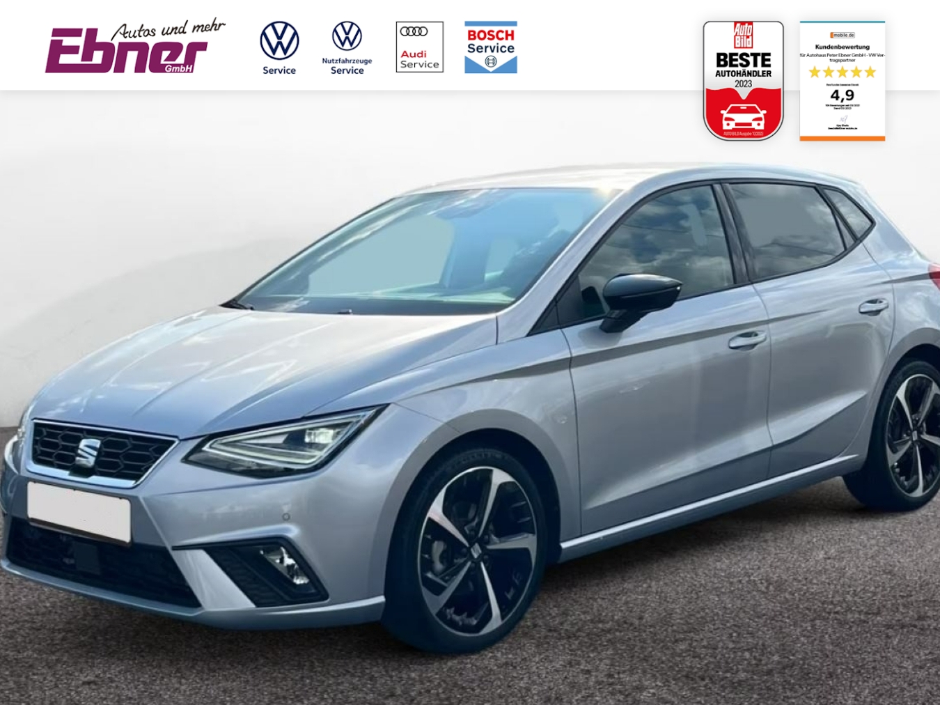 Ibiza FR TSI 116PS DSG ACC+KAMERA+LED+NAVI+APP+18 ALU!