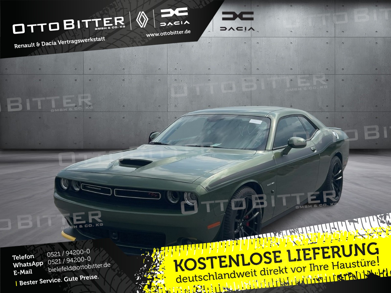 Challenger R/T 5.7L V8 RT BLACK/PERFORMANCE/VOLL