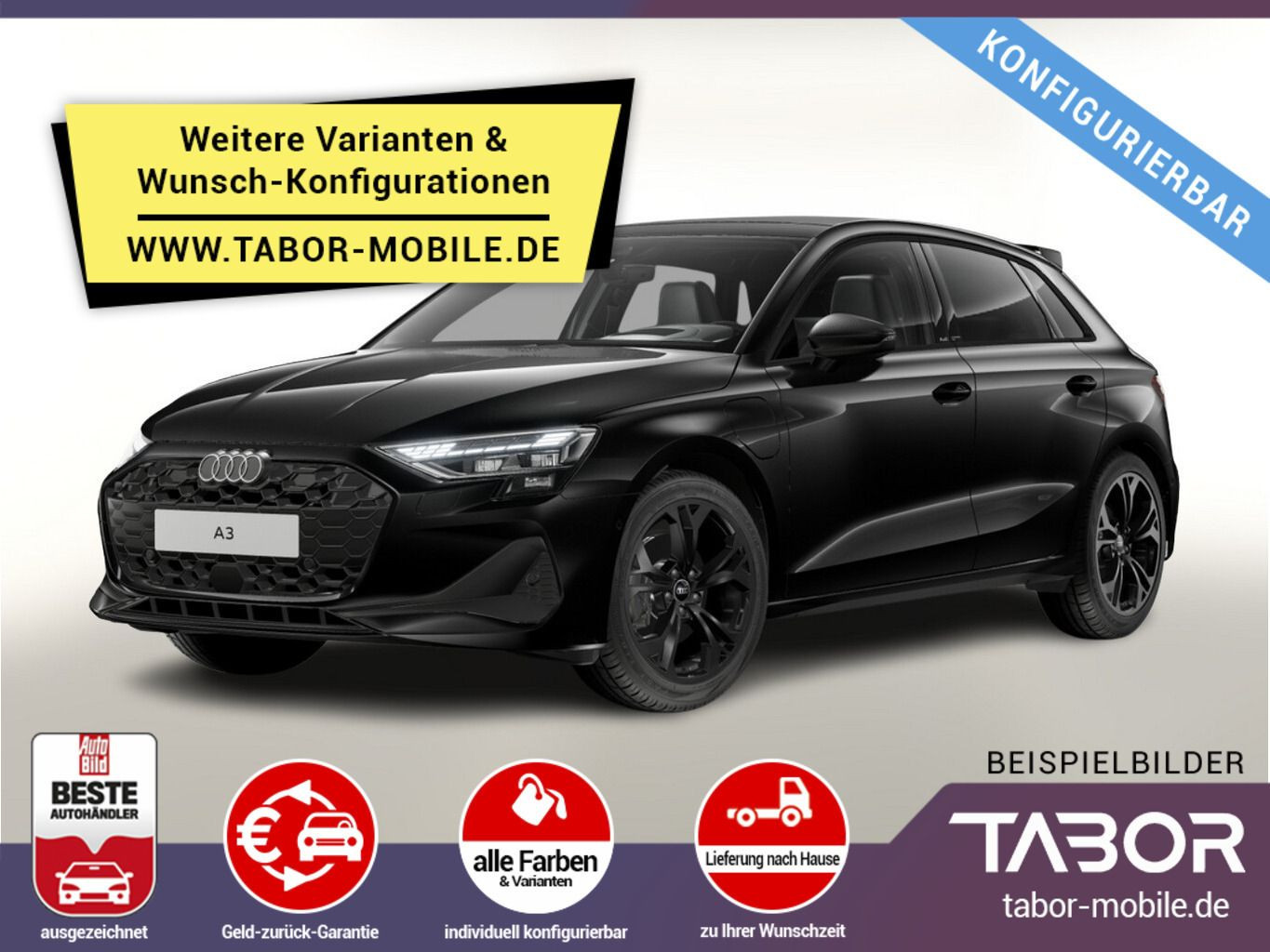 A3 Sportback 40 TFSIe 204 LED VirCo PDC CarPlay