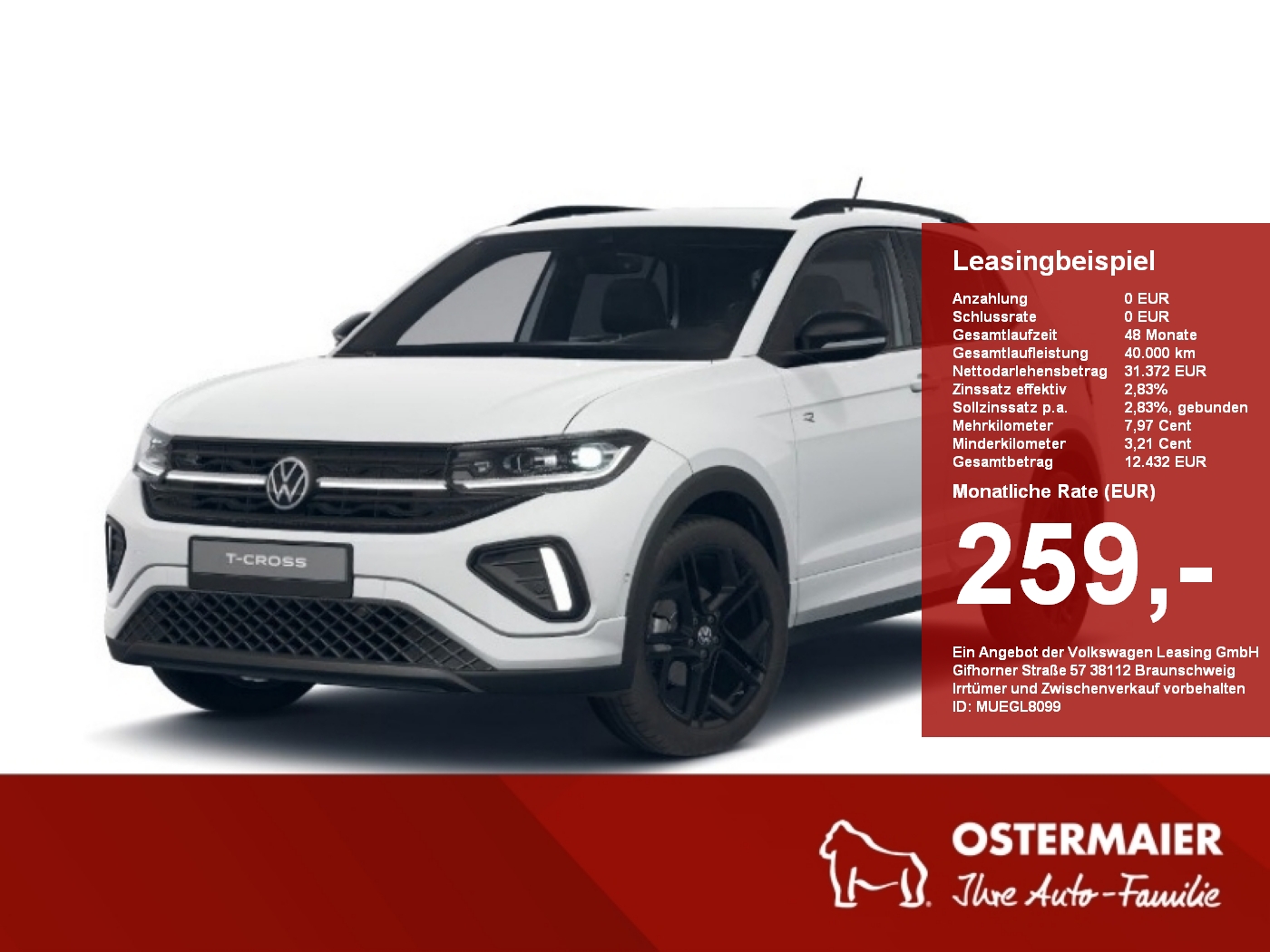 T-Cross R-Line 1.0TSI 116PS DSG IQ.LIGHT,AHK,ACC,KAMERA