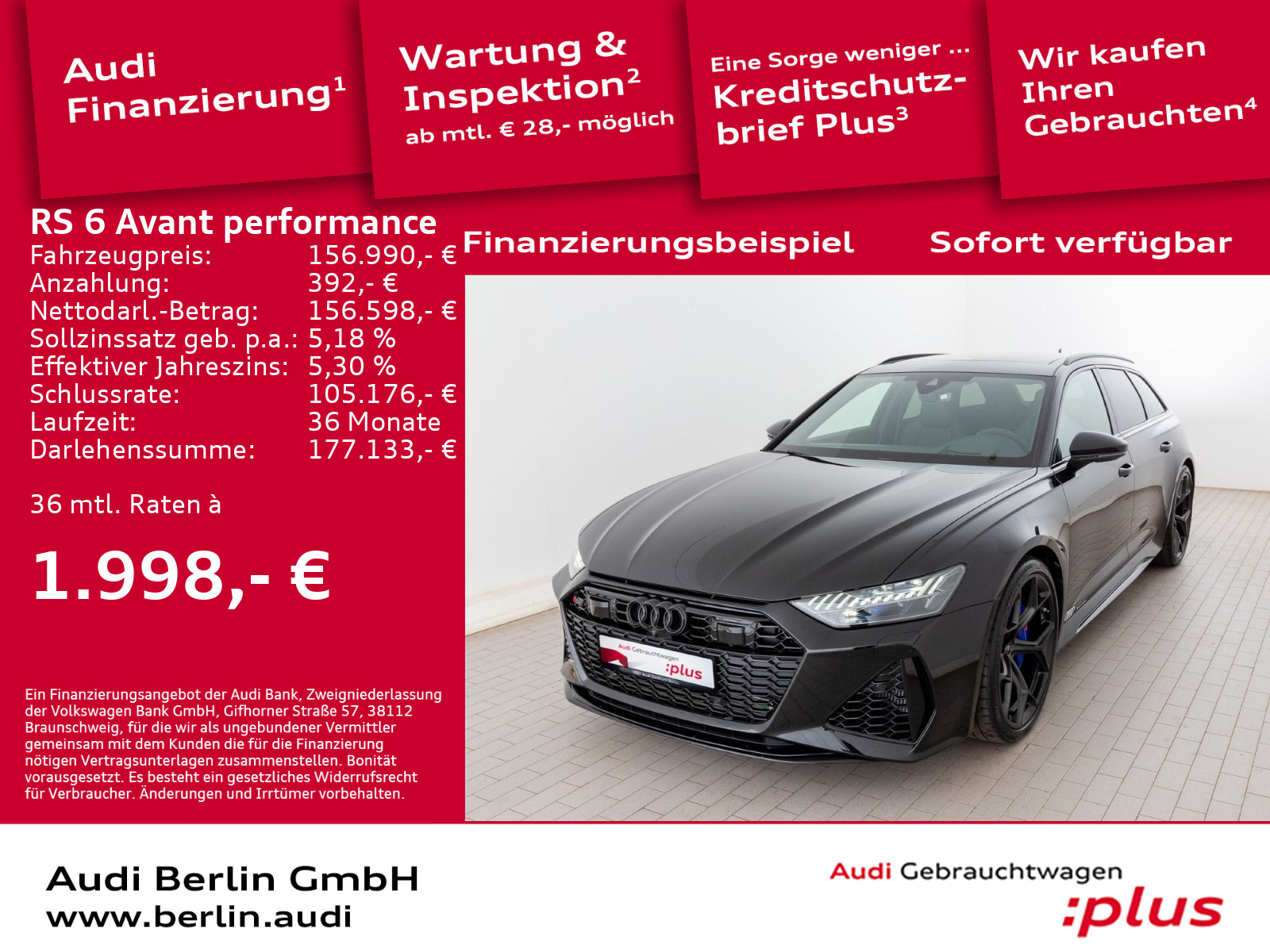 Audi RS6 Avant performance