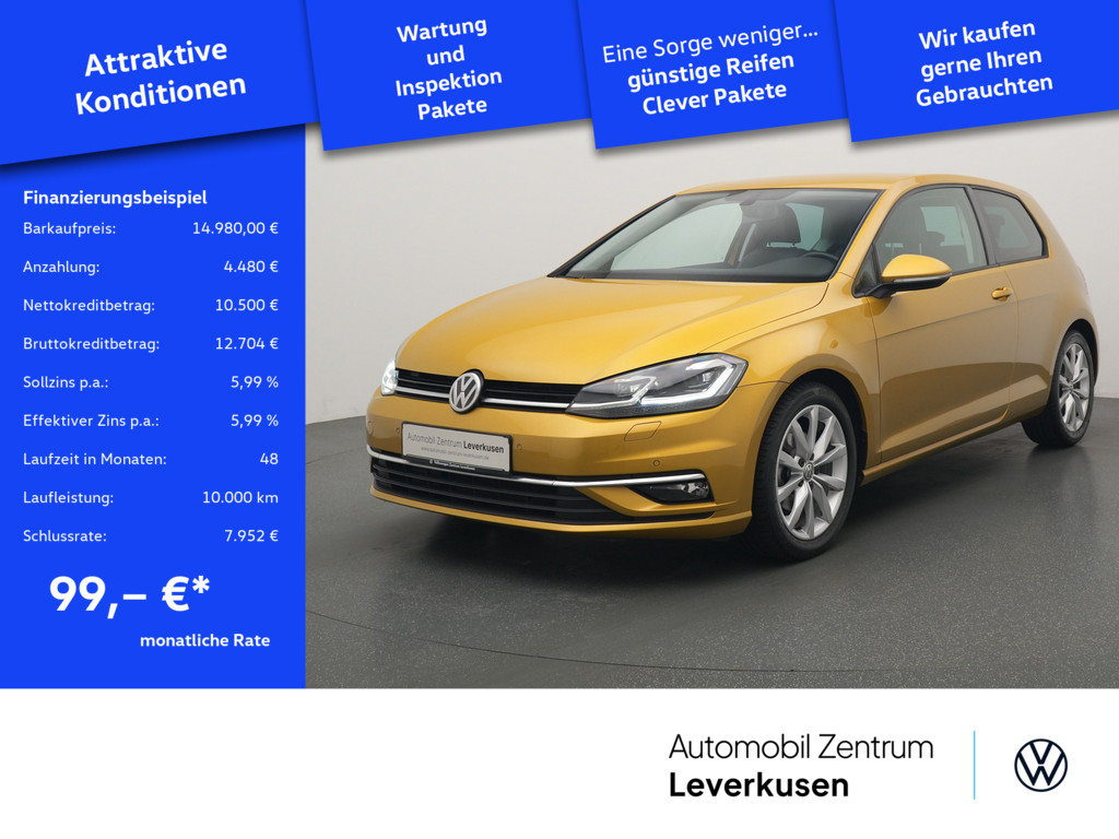 Golf VII LEDER LED PDC SHZ KLIMA