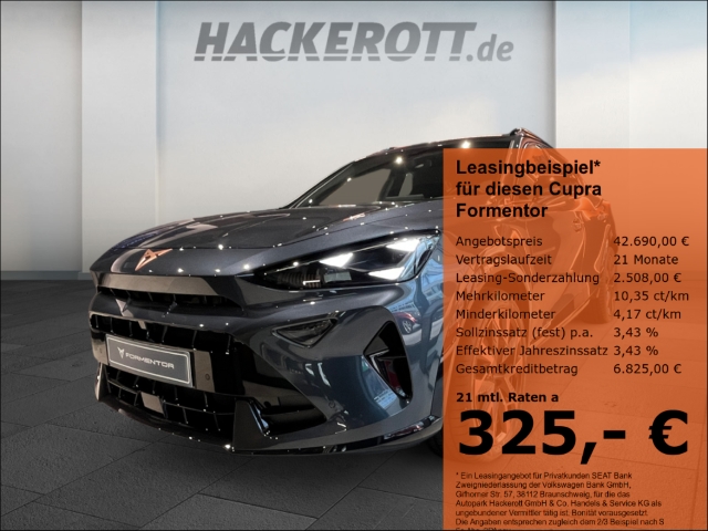 Formentor 1.5 eTSI 110 kW LED Fernlichtass. LED-Tagfahrlicht Tel.-Vorb. RDC Klimaautom