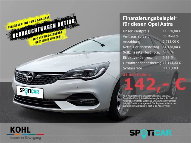 Opel Astra 1.5 K Sports Tourer Business D 122PS