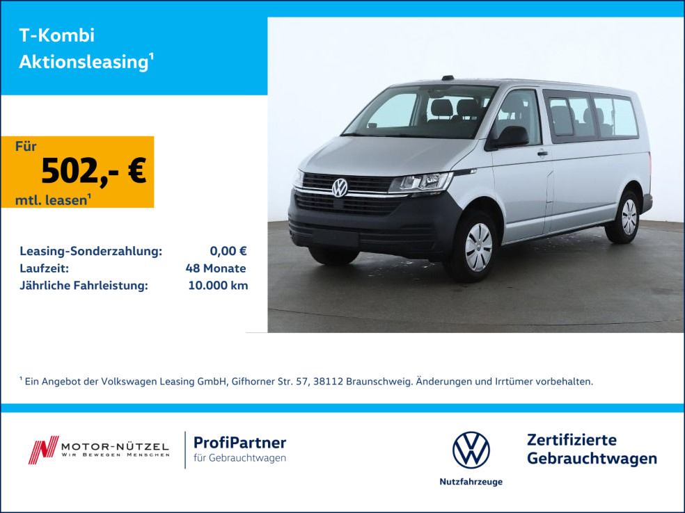 T6.1 Kombi lang 2.0 TDI NAV+PDC+GRA+AHK+9-SITZER