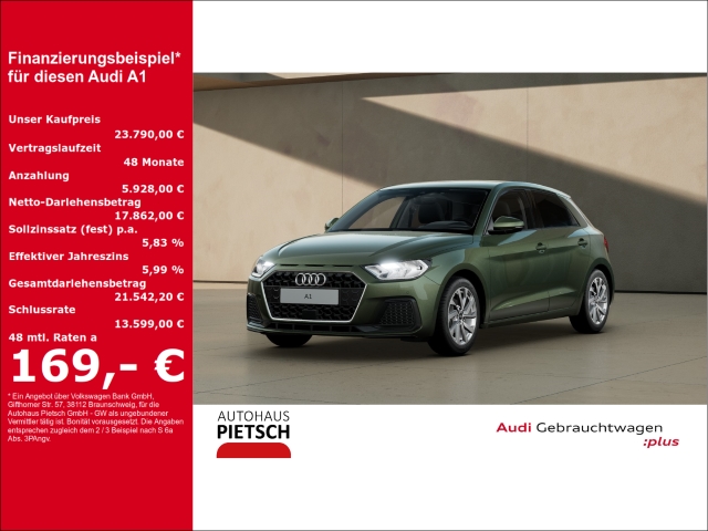 A1 Sportback 25 TFSI advanced VC PDC