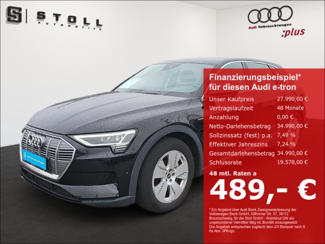e-tron 50 quattro LED+Navi+Luftfederung+Standklima++