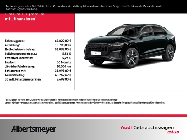 Q8 3.0 TDI QUATTRO+MATRIX+AHK+B&O