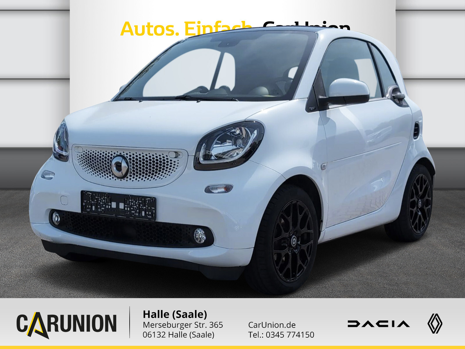 smart ForTwo Coupe prime 8Fach bereift