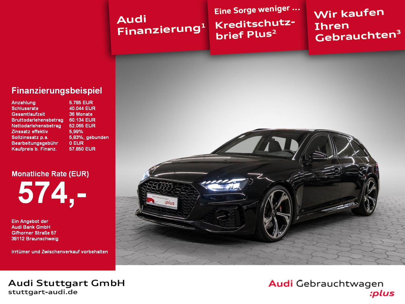 Audi RS4 2.9 TFSI quattro Avant