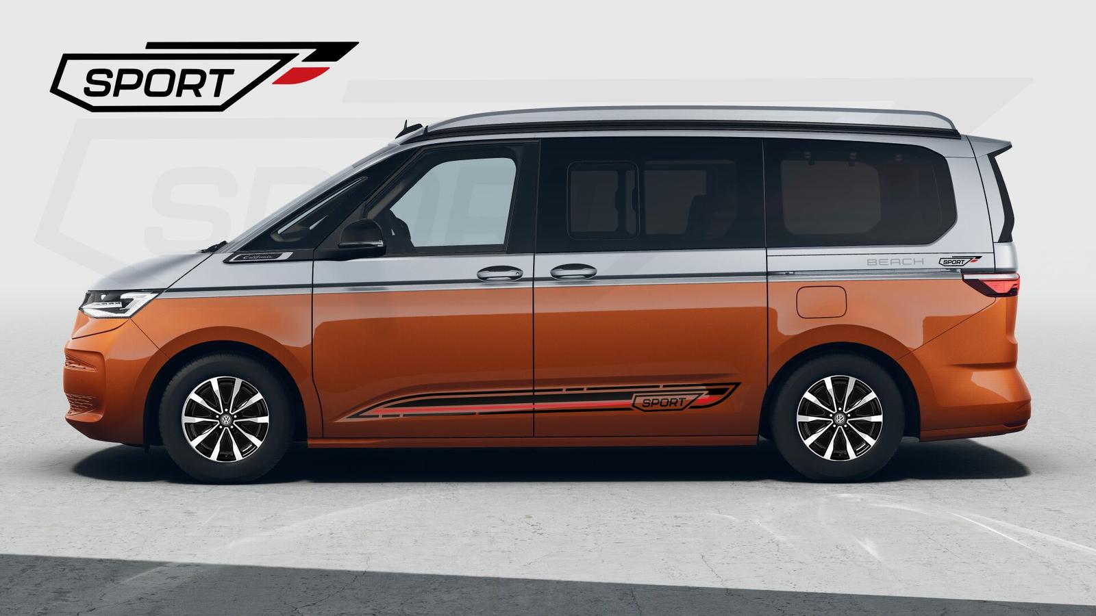Volkswagen T7 Multivan 2.0 TDI California Beach Camper Sport Edition 8 Fach GV5 Premium