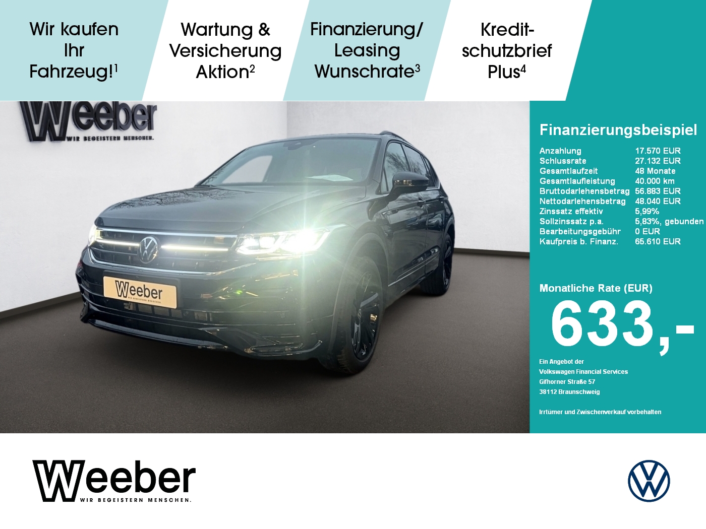 Tiguan Allspace 2.0 l TDI 4MOTION DSG R-Line 4MOTION DSG