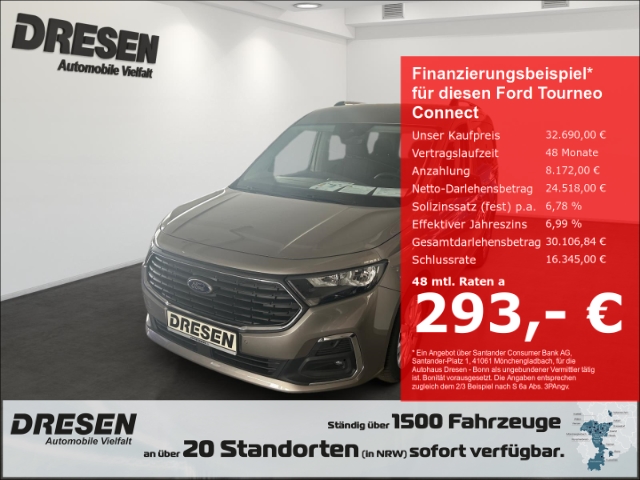 Ford Tourneo Connect 1.5 Titanium 115PS Automatik Verkehrsschilderkennung