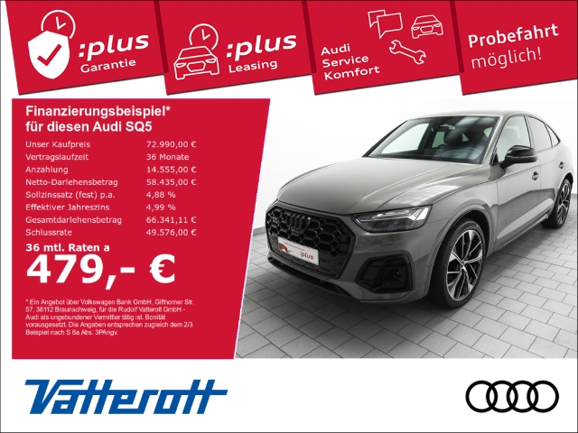 SQ5 Sportback TDI AHK B&O HUD ACC Matrix