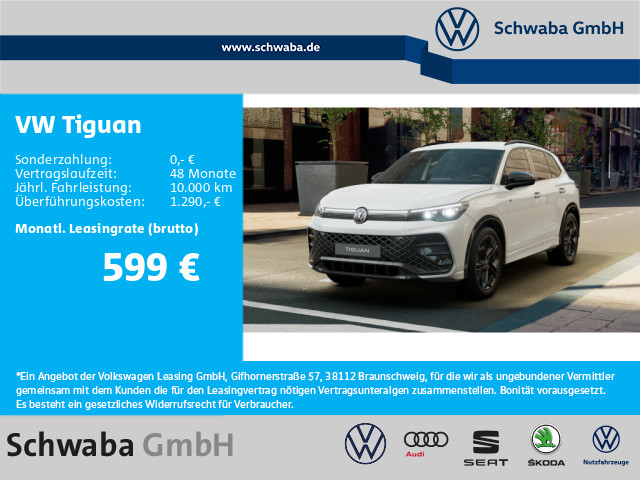 Tiguan R-Line 2,0 l TDI 4M DSG *MATRIX*AHK*ACC*