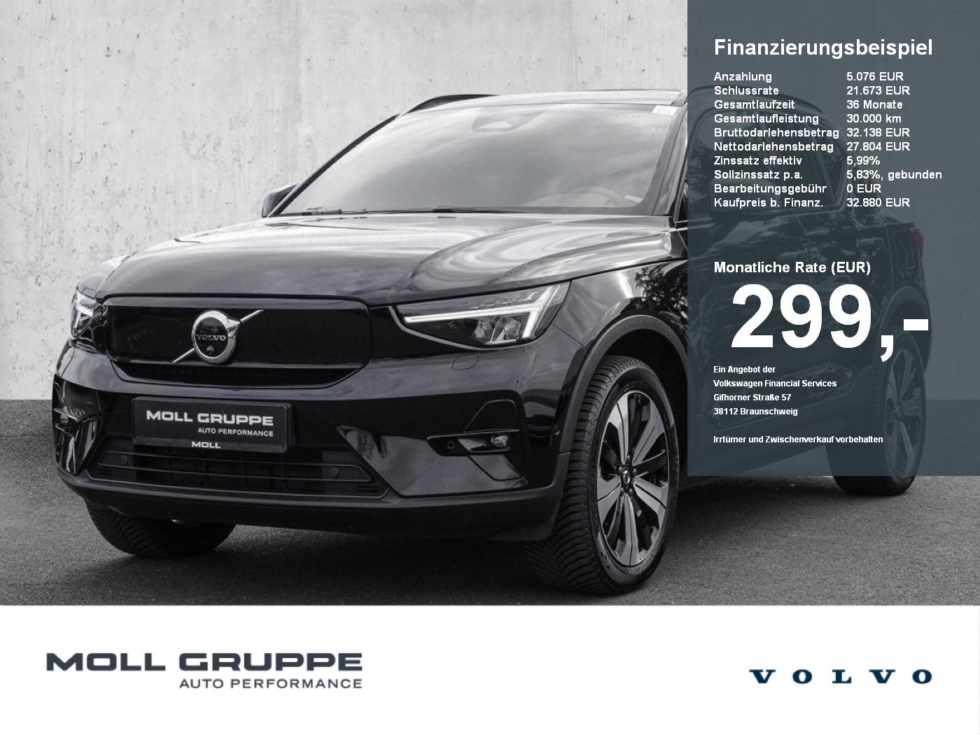 Volvo XC40 P8 Pure Electric Ultimate Recharge el Sitze