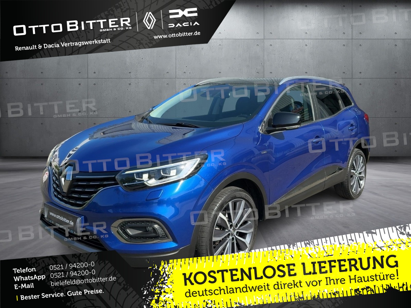 Kadjar TCe160 EDC BOSE EDITION ANHÄNGERKUPPLUNG/