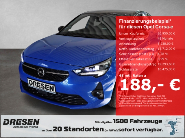 Opel Corsa-e Ultimate SITZ