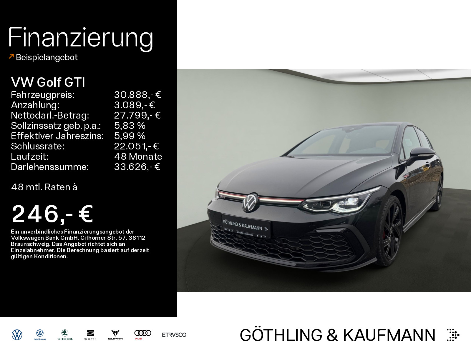 Volkswagen Golf 2.0 TSI GTI