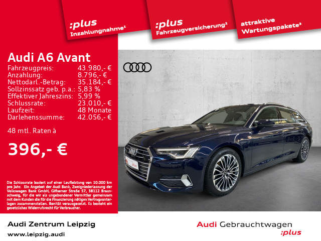 Audi A6 Avant 50 TFSIe quattro sport S-line