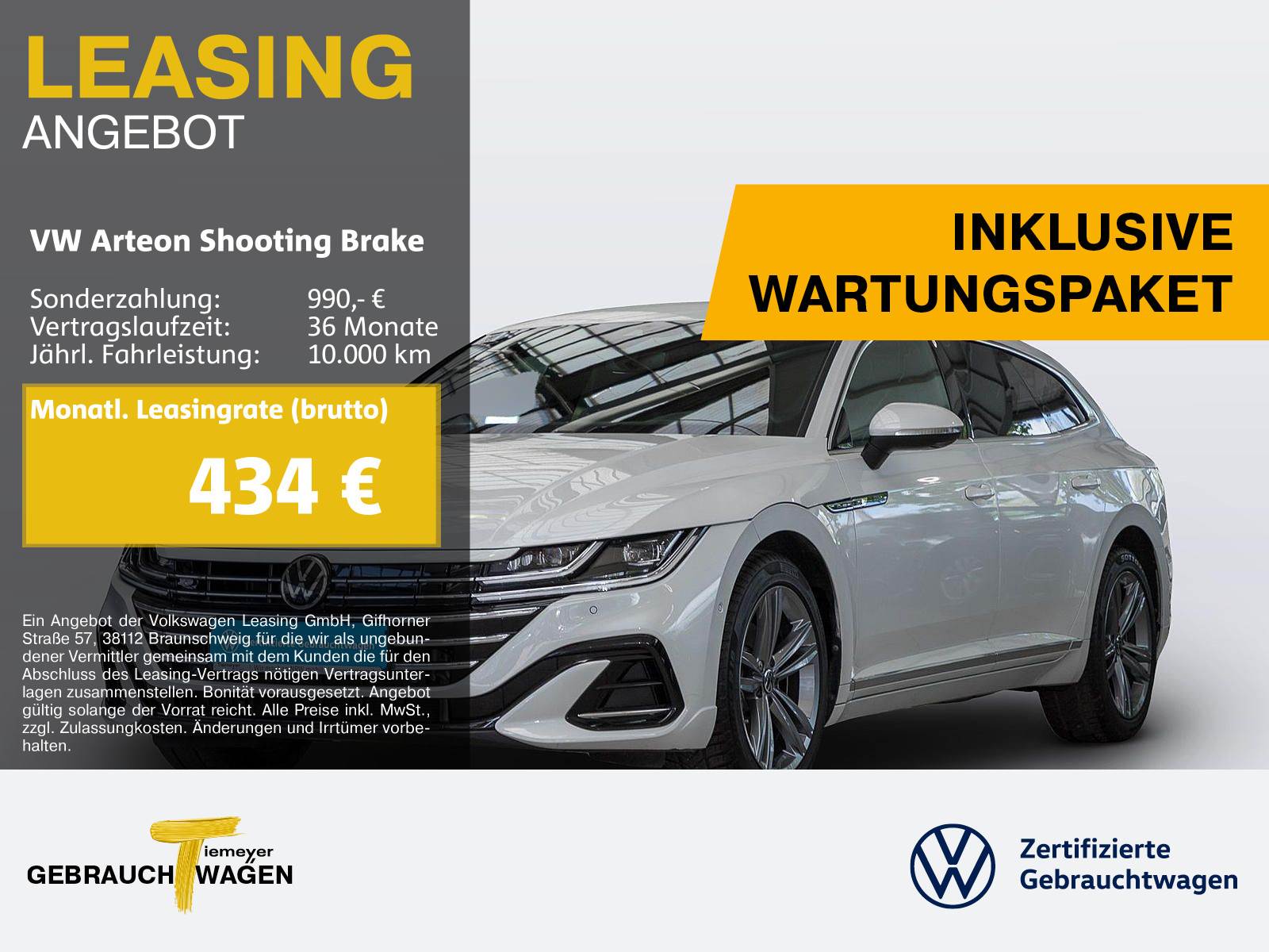 Volkswagen Arteon 1.4 Shootingbrake eHybrid R-LINE IQ LIGHT
