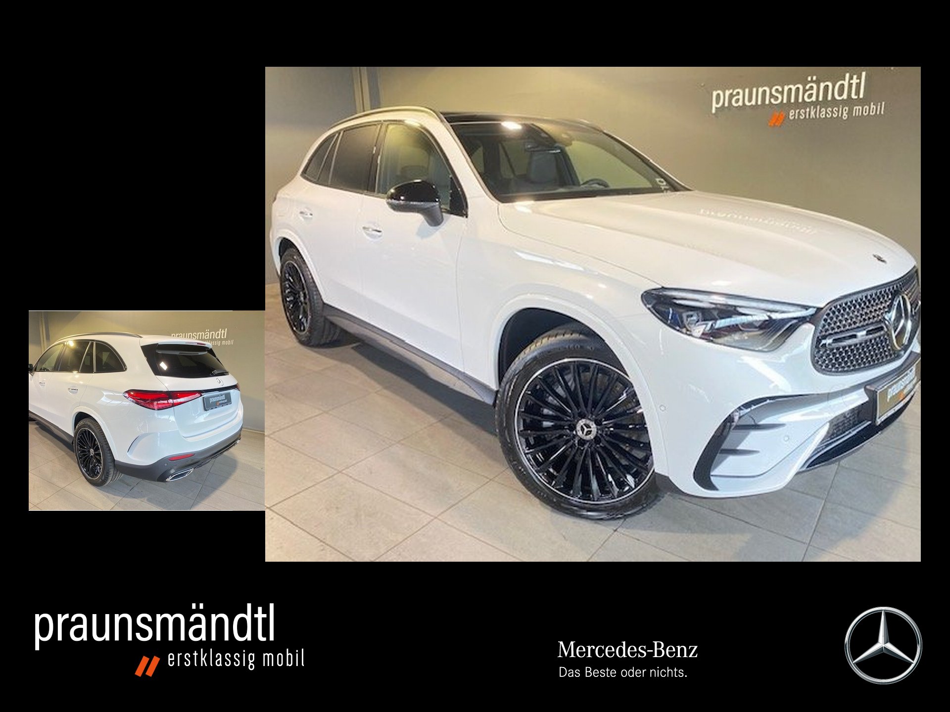 GLC 450 d 4M AMG Pano/AHK/Dist/Airm/360°/Sound3d