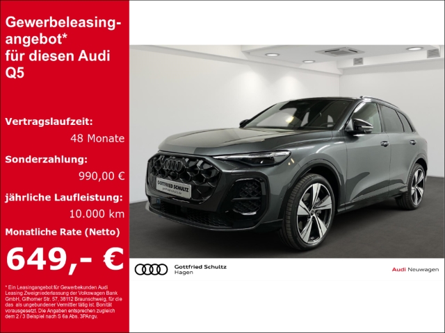 Q5 2.0 TDI quattro S-line Matrix Head-up -22 Edition one