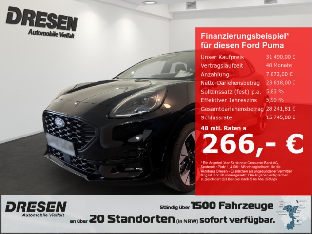 Ford Puma 1.0 ST-Line MHEV WINTER KOMFORT FAHRERASSISTENZ-PAKET