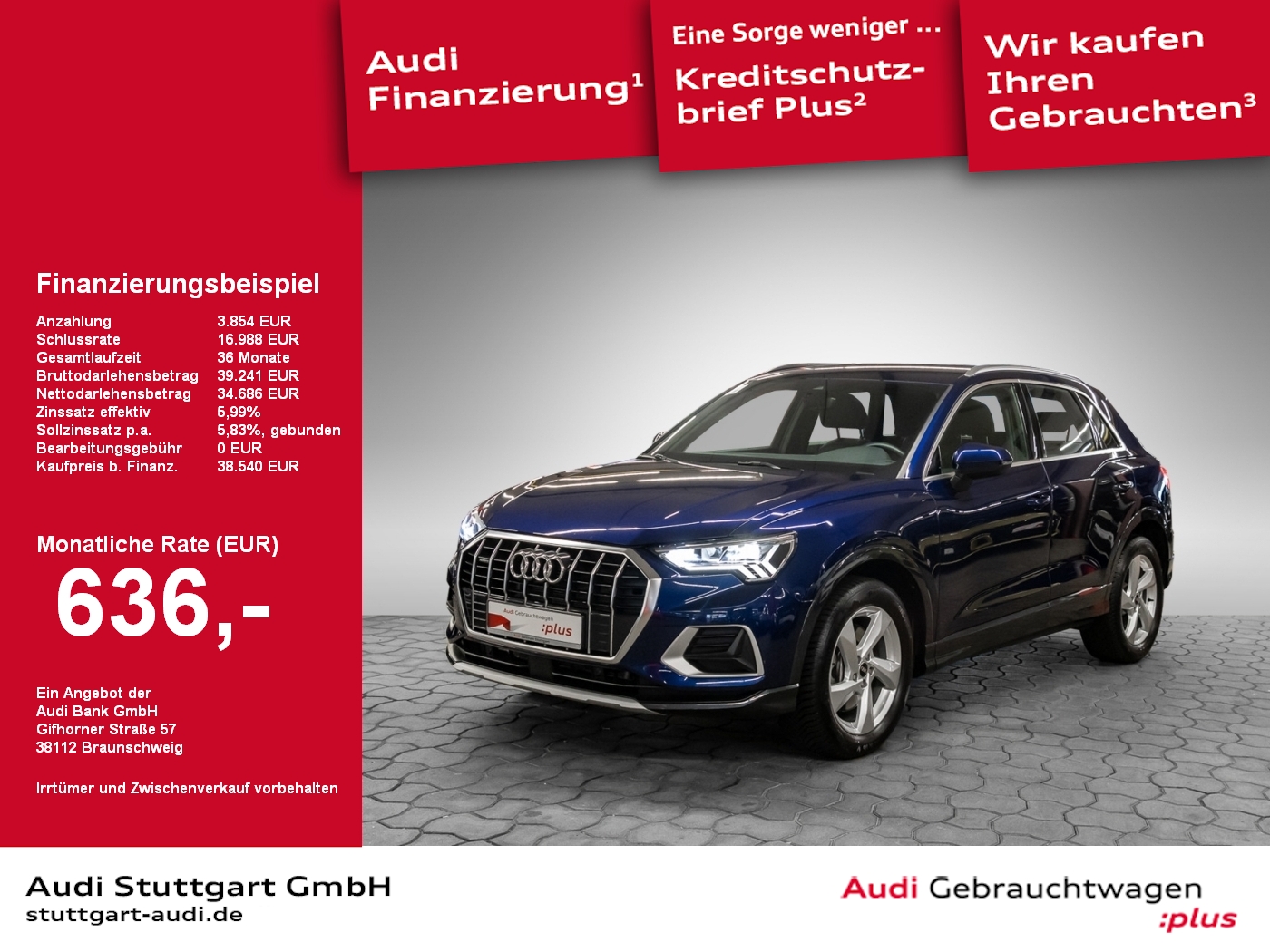 Audi Q3 40 TDI quattro advanced