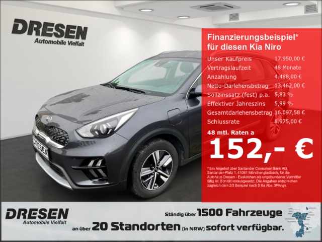 Kia Niro 1.6 Plug-in Hybrid 141PS Automatik