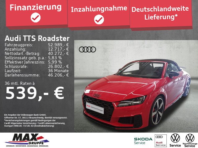 Audi TTS Roadster TFSI QUATT TTS COMPETITION