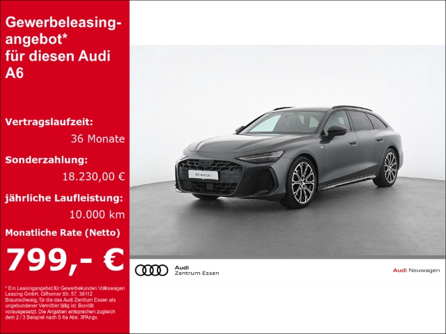 A6 AVANT TDI S LINE TECH PLUS PANO
