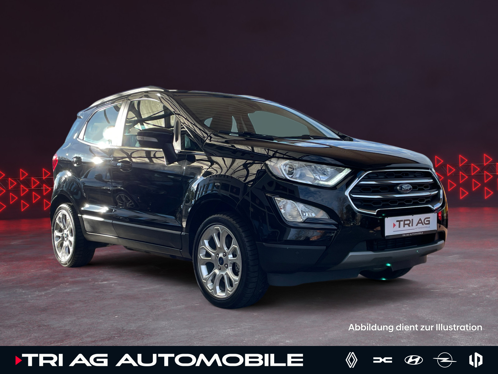 EcoSport EcoBoost Titanium Start/Stopp GRA PDC SHZ Navi Klimaautomatik Rückfahrkamera