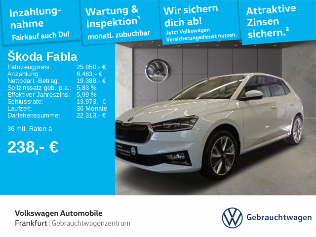 Skoda Fabia 1.0 TSI Drive automat